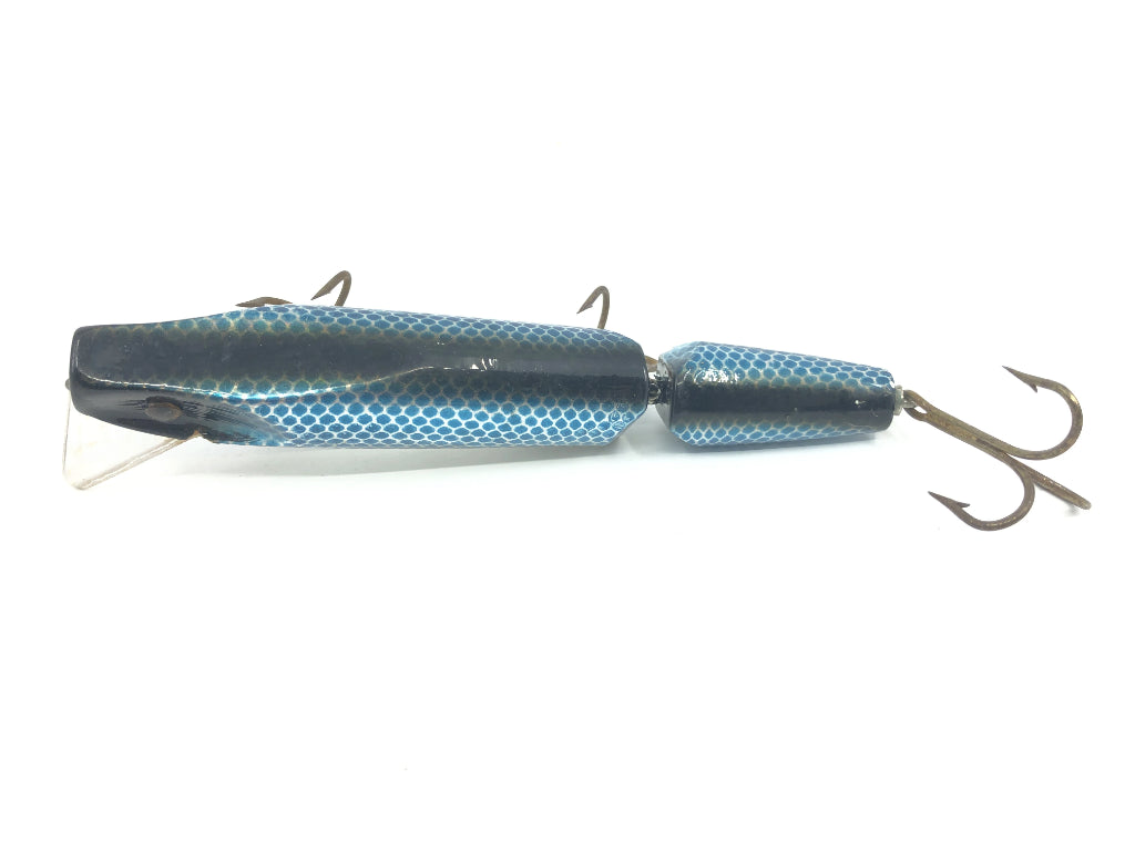 Wiley 6 1/2" Jointed Musky King Jr. in Blue Scale Silver Shiner Color