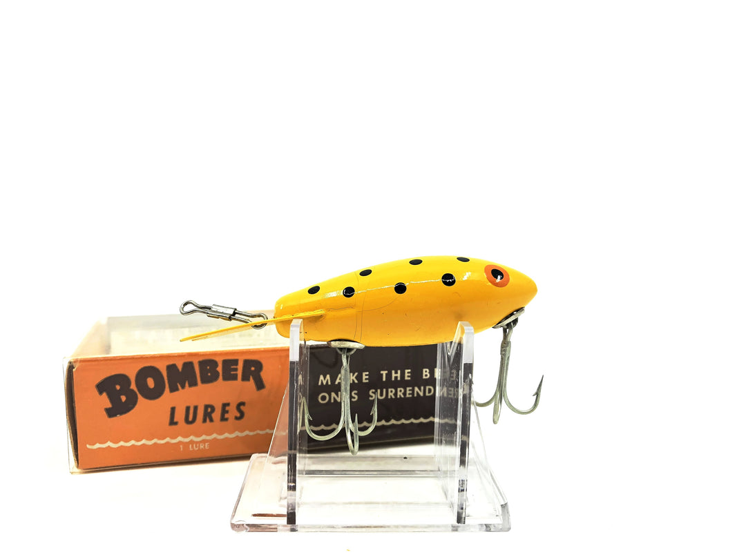 Wooden Bomber 500 Series 539 Yellow Black Spots Color with Box