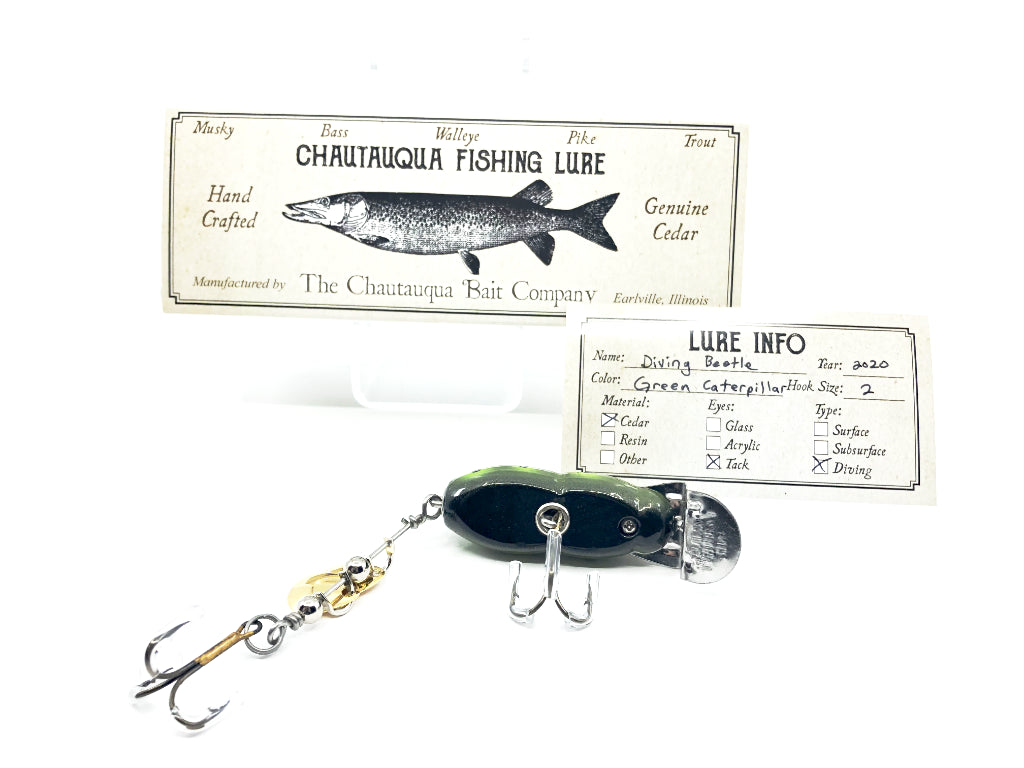 Chautauqua Custom Diving Beetle with Factory Lip GreenCaterpillar Color