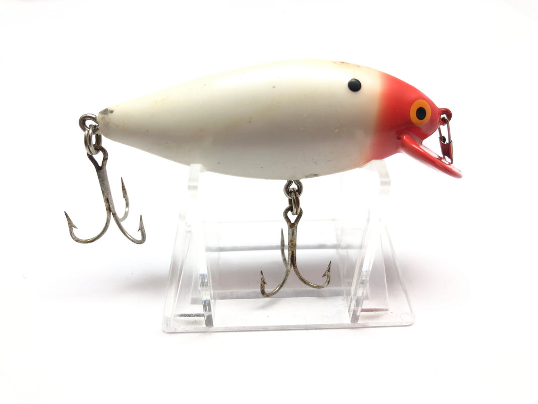 Bomber Speed Shad Red Head White Body Lure