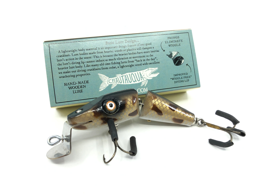 Chautauqua Jointed Lil' Piko Plug Spotted Hogsucker Color Custom Order