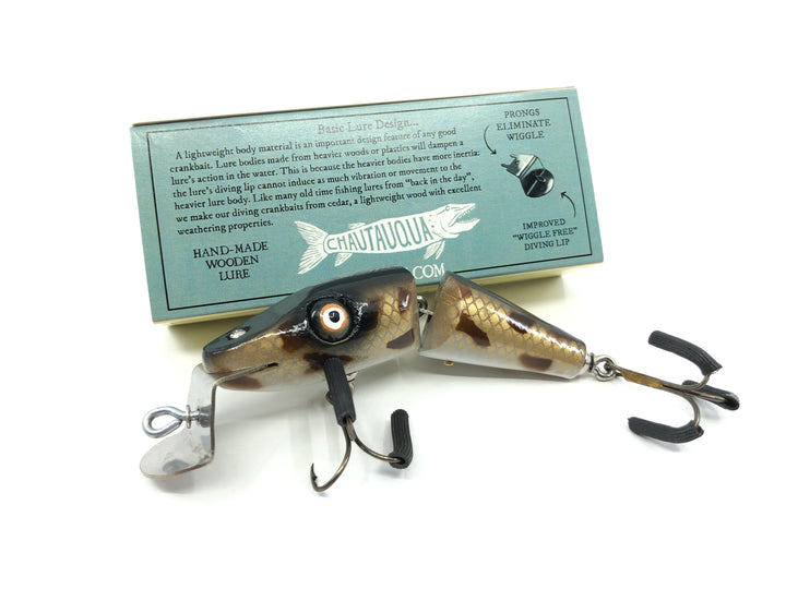 Chautauqua Jointed Lil' Piko Plug Spotted Hogsucker Color Custom Order