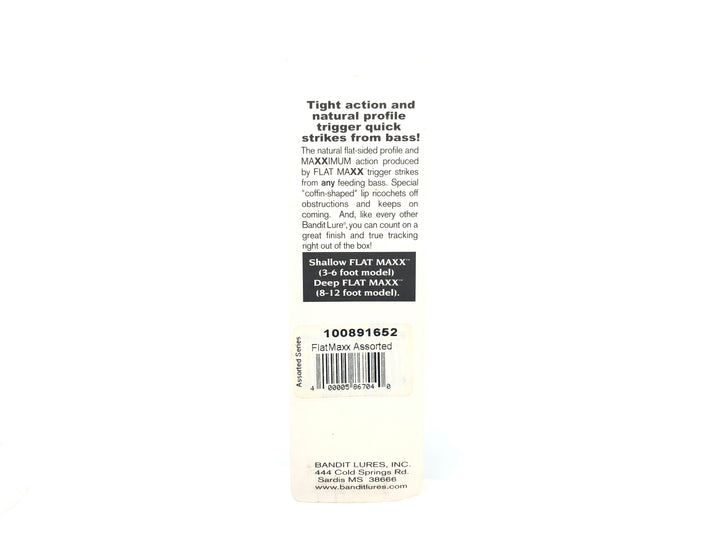 Bandit Flat Maxx Shallow Avocado Splatter Color New on Card FMS1B06