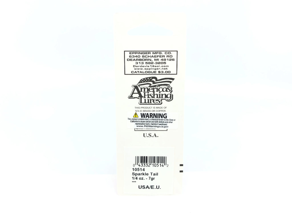 Sparkle Tail Rainbow Trout Color 514 Series 10 Lure New on Card