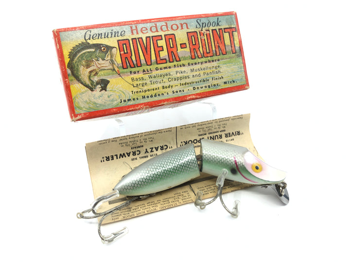Heddon Jointed Floating River Runt 9430 SD Shad Color with Box