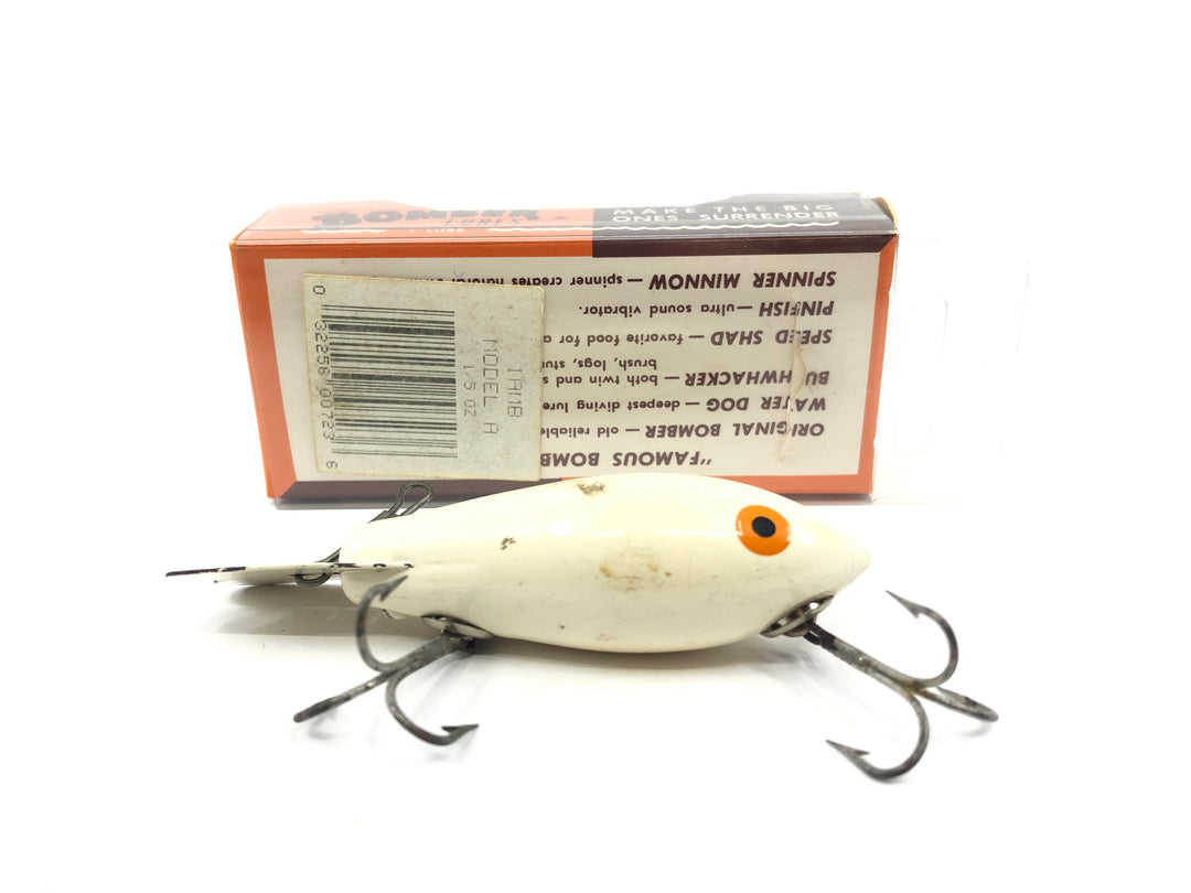 Bomber Wooden 400 Series Color #01 White with Box