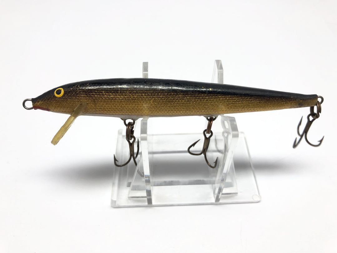 Rapala Floating Minnow Black Back Gold Sides