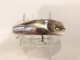 Helin Flatfish SPS Rare Wood with Silver Foil Antique Lure