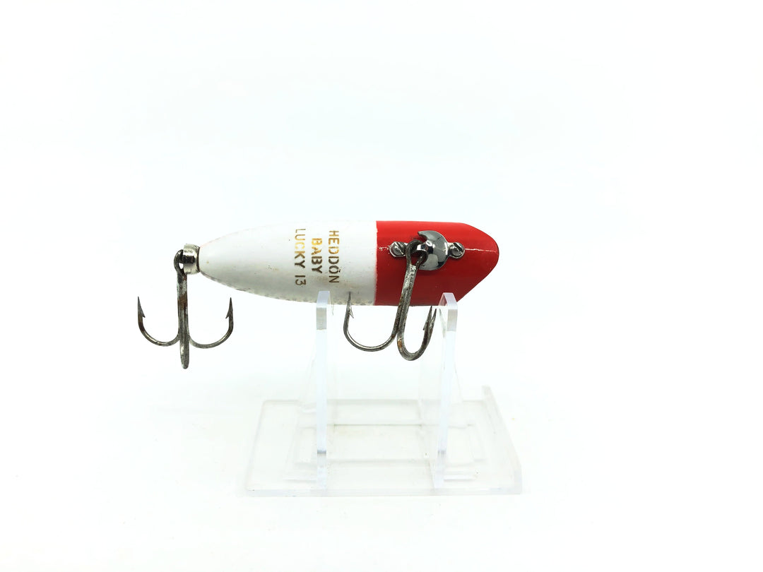 Heddon Baby Lucky 13 PRH Shiner Red Head Color