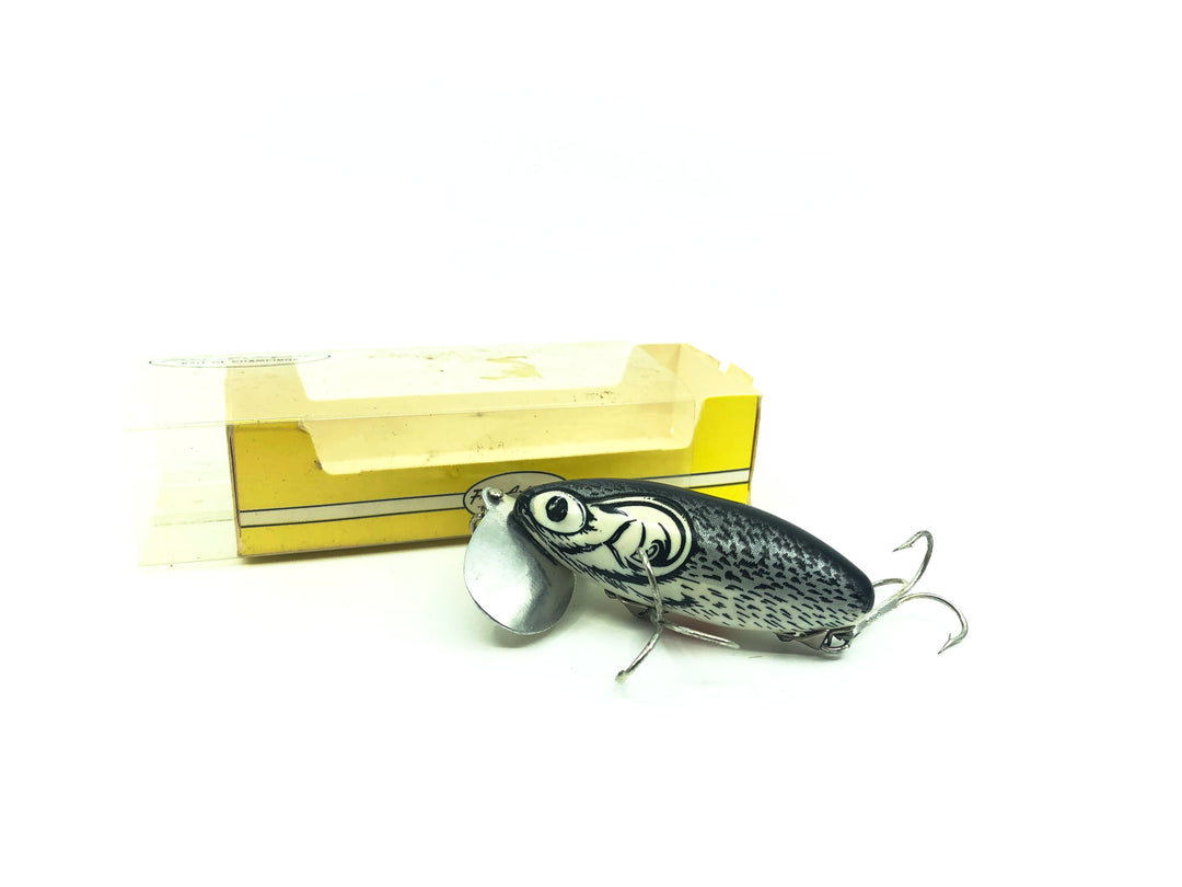 Arbogast Jitterbug Seein's Believin Mouse #247 Color with Box, Flat-Eyed Model.