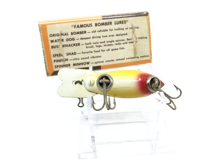 Vintage Wooden Bomber Frog Color 211 with Box
