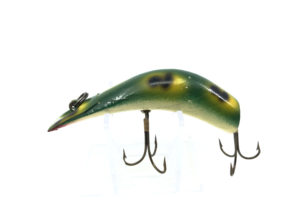 Kautzky Wooden Lazy Ike 4 Husky Ike Frog Color