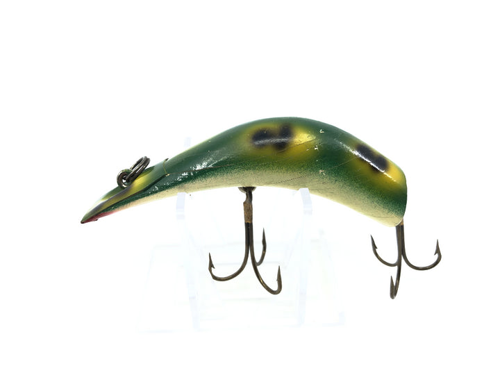 Kautzky Wooden Lazy Ike 4 Husky Ike Frog Color