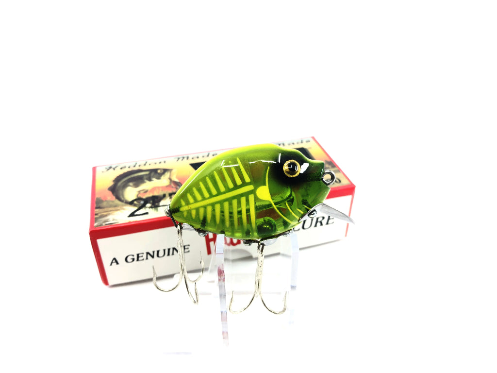 Heddon 9630 2nd Punkinseed X9630XGY Spook-Glow, Green Yellow Color New in Box