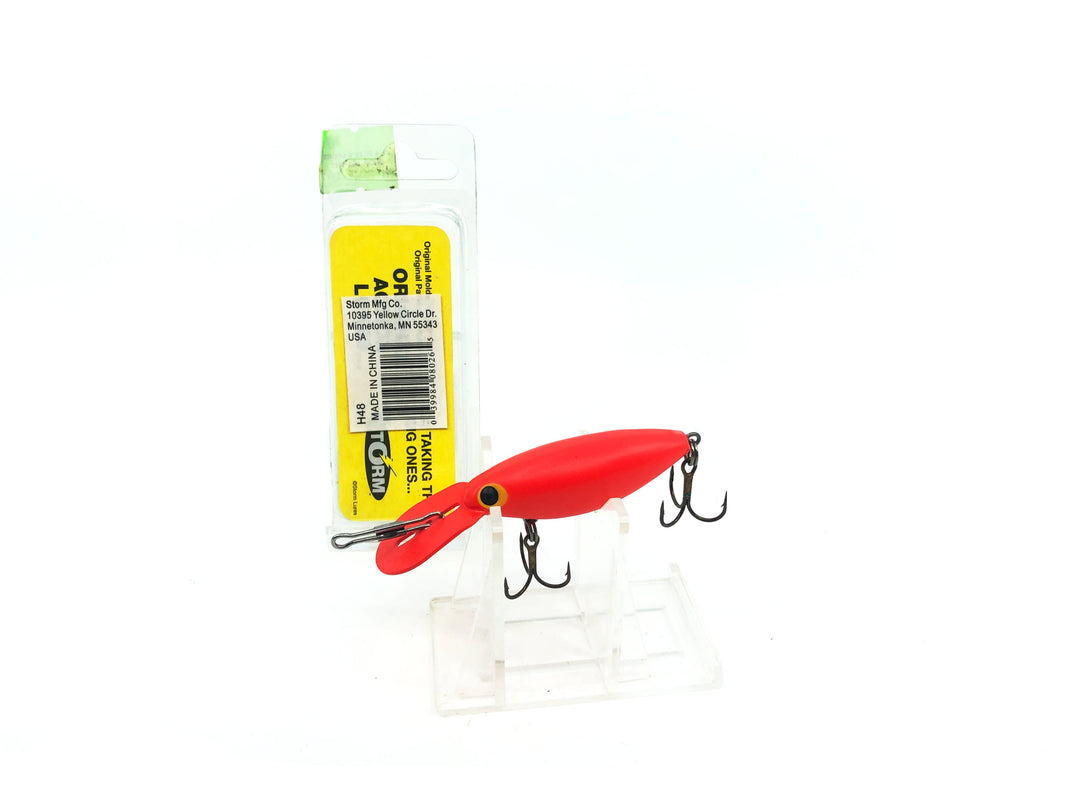Storm Thin Fin Hot 'N Tot H48 Solid Fluorescent Red Color with Box