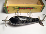 Cisco Kid Topper 1 oz. Musky Killer Black with Silver Glitter #705