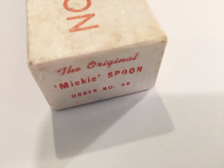 The Original "Mickie" Spoon with 1st version cardboard box