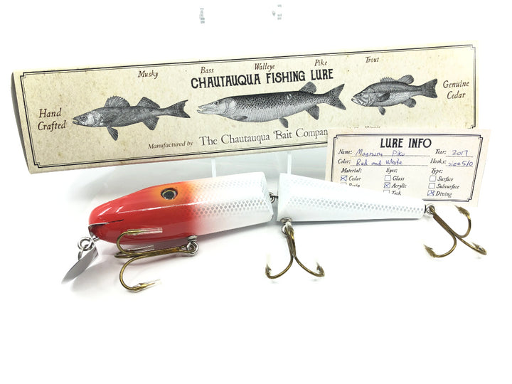 Chautauqua Magnum Piko Red and White 2017 Color