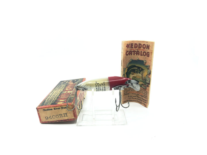 Heddon River Runt Spook Floater 9400-RH Red Head Color with Early Box