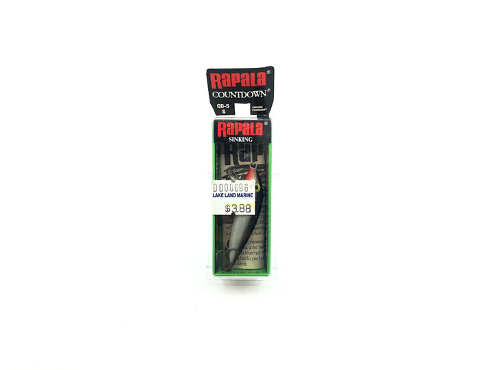 Rapala Count Down Minnow CD-5 S Silver Color Lure, Old Stock