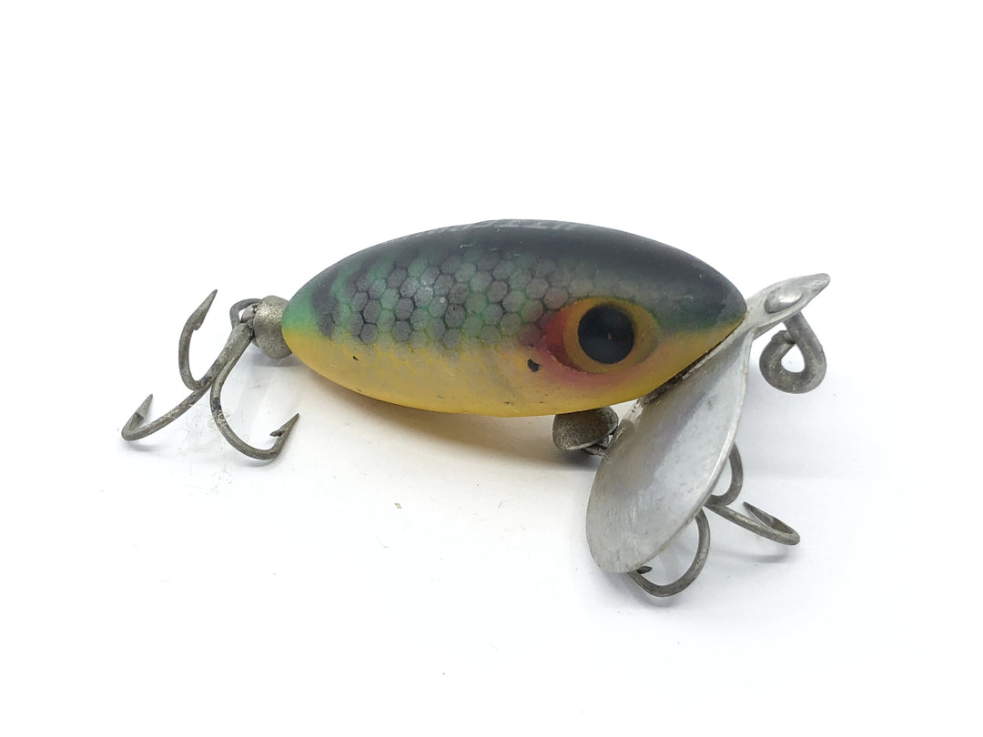 Arbogast Jitterbug Green Perch Color