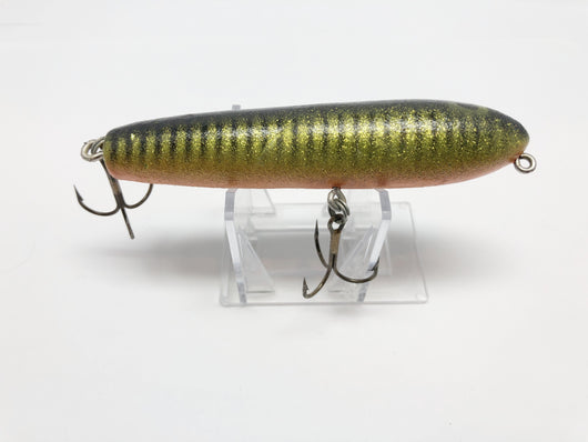 Zara Type Lure Gold with Bars and Orange Belly