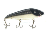 Crane Wooden Musky Lure 607 in Black Scale Back Color