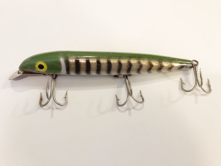 Cisco Kid Musky Size Green Head and Back Black Ribs