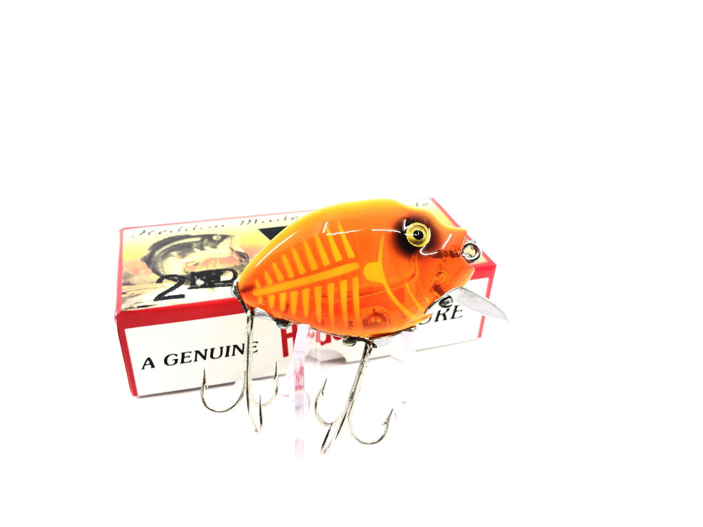 Heddon 9630 2nd Punkinseed X9630XOY Spook-Glow, Orange/Yellow Color New in Box