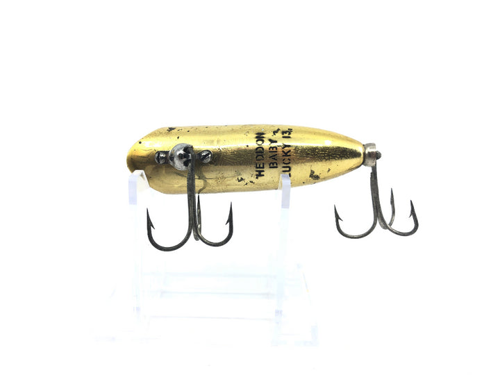 Heddon Baby Lucky 13 VGS Gold/Brown Chrome Color