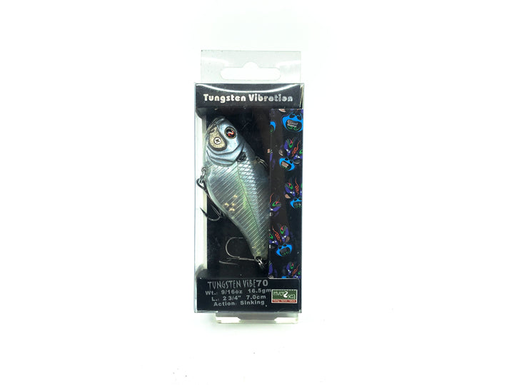 River2sea Tungsten Vibe 70,  Silver Shad Color New Old Stock