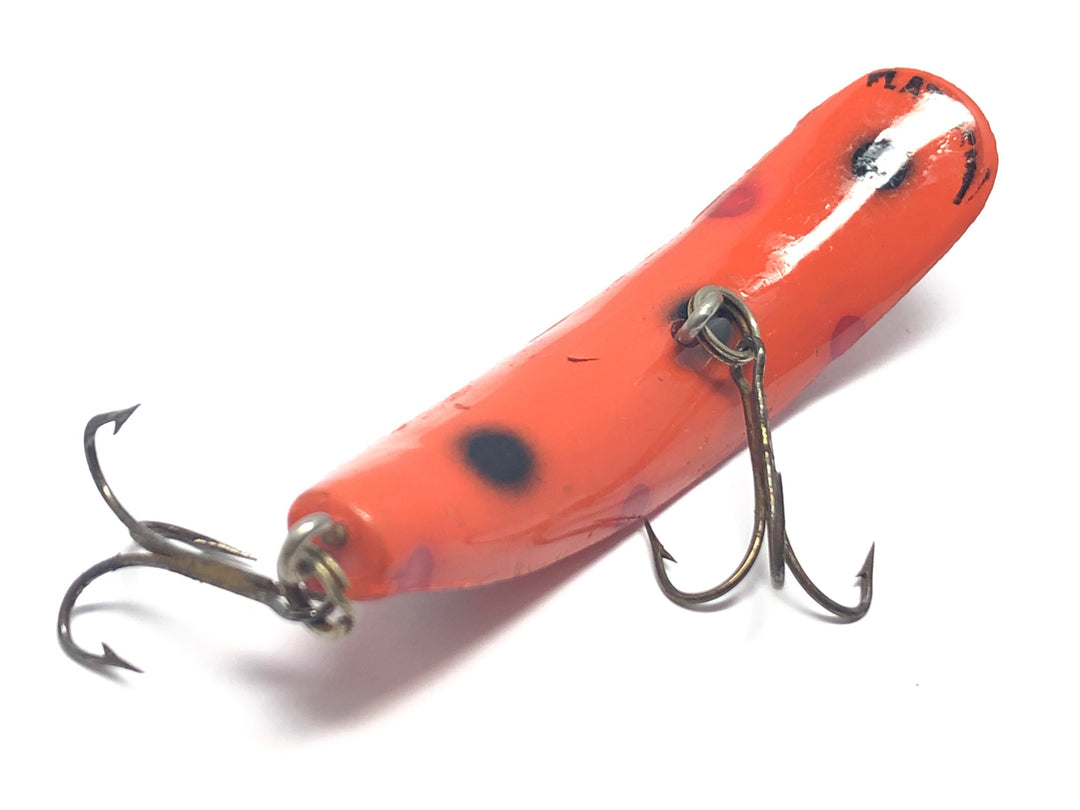 Helin Flatfish T4 Orange with Black Dots
