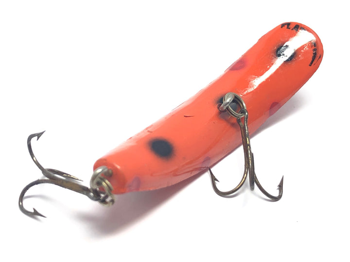 Helin Flatfish T4 Orange with Black Dots