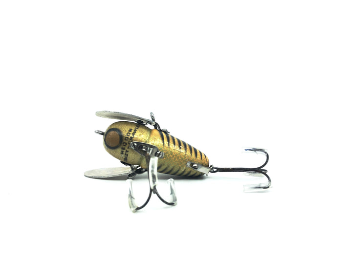 Heddon Wooden Crazy Crawler XRS Silver Shore Minnow Color 2120