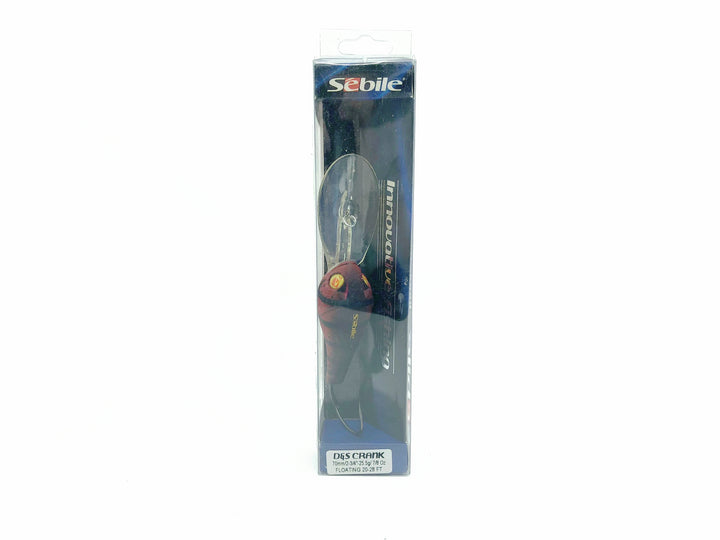 Sebile D & S Crank Mat Brown/Red Crawdad Color in Box