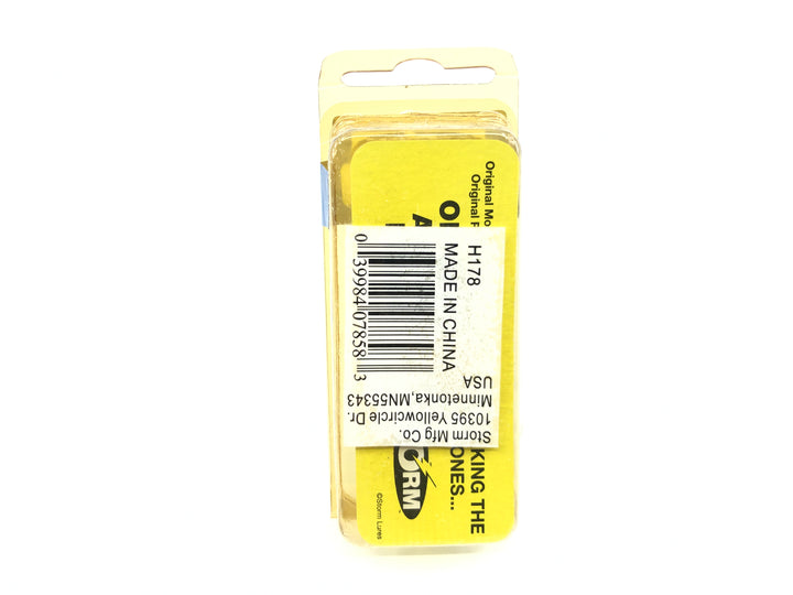 Storm Hot 'N Tot H178 Metallic Silver Chartreuse Color New in Box