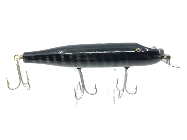 Creek Chub SPECIAL ORDER Giant Straight Pikie 6033 Black Scale Color New with Box