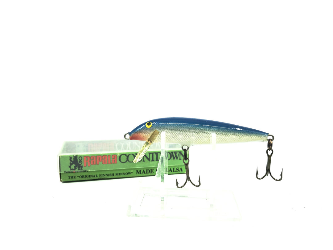 Rapala Countdown CD-9 Blue Silver Discontinued Color with Box
