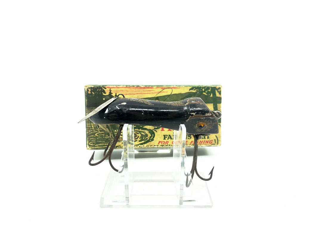 Pflueger Wizard 4754, Black Silver/Lightning Flash Color with Box and Paperwork