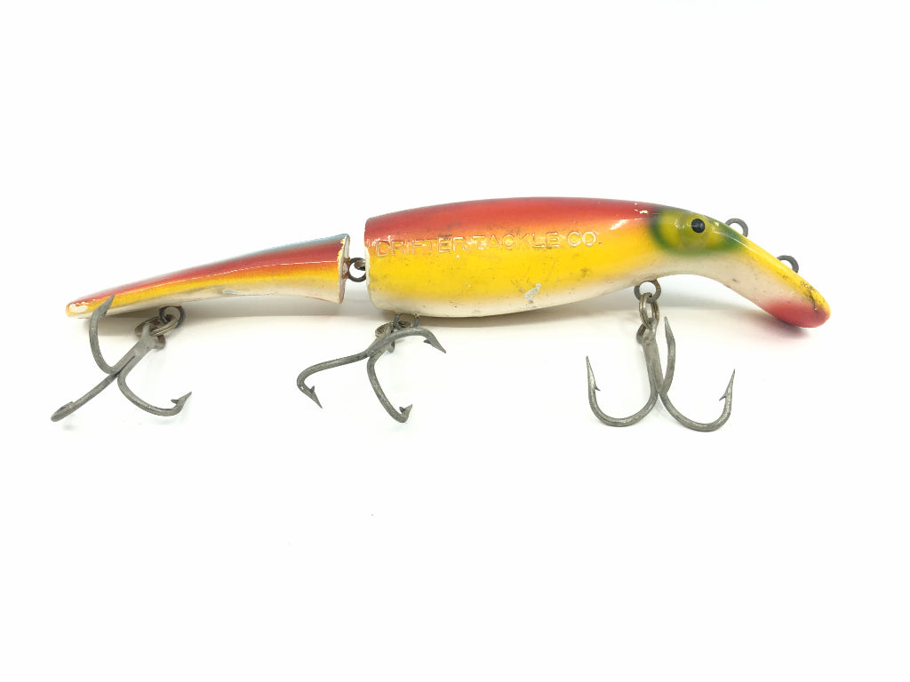 Drifter Tackle The Believer 8" Jointed Musky Lure Color 22 Rainbow