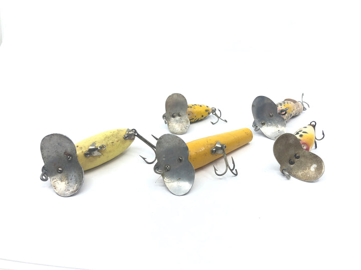 Arbogast Jitterbug Missing Hook Mix and Match Lot