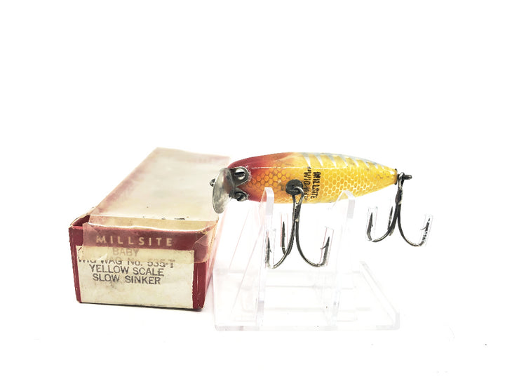 Millsite Baby Wig Wag Yellow Scale Color with Box