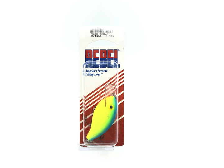 Rebel F93 Wee-R Square Bill Blue Chartreuse Color 33 New on Card Old Stock