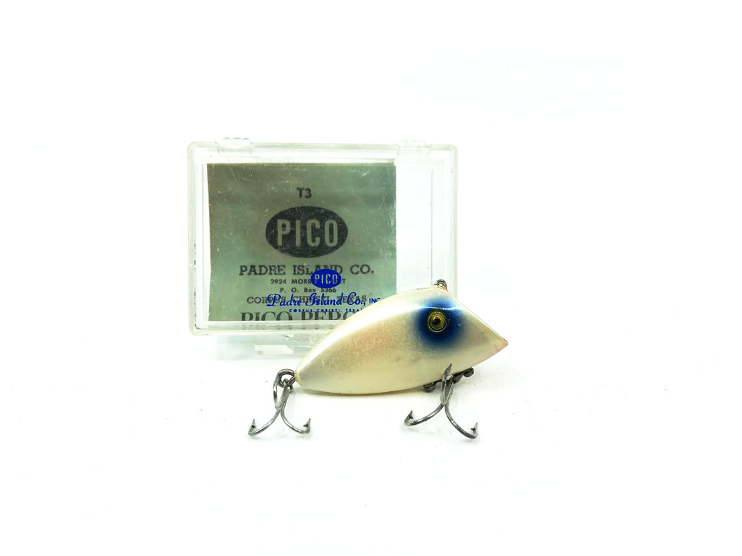 PICO Perch with Box and Insert, Pearl/Blue Eye Color