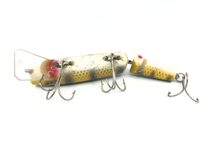 Wiley Jointed 6 1/2" Musky Killer in Perch White Belly Color