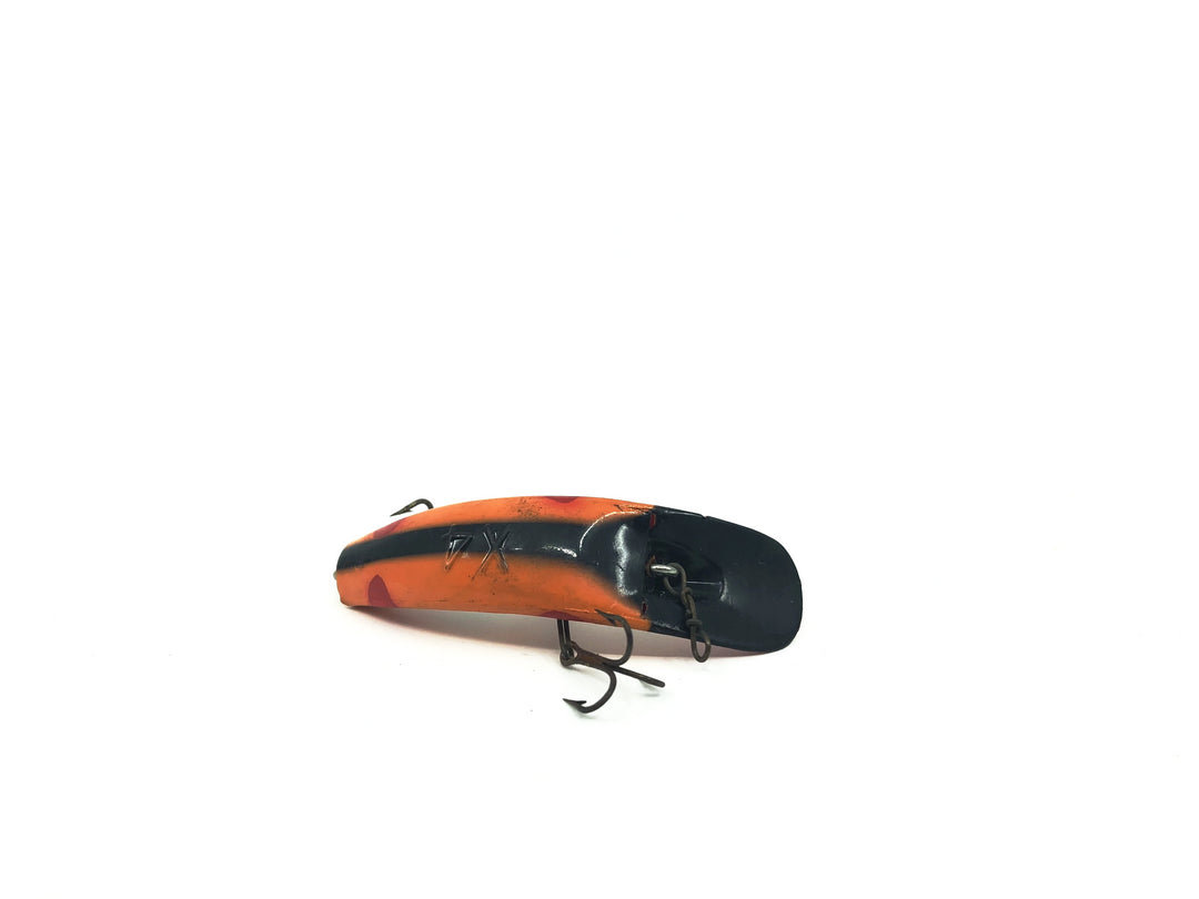 Helin Flatfish X4 OB Orange Red Tip Black Stripe Color