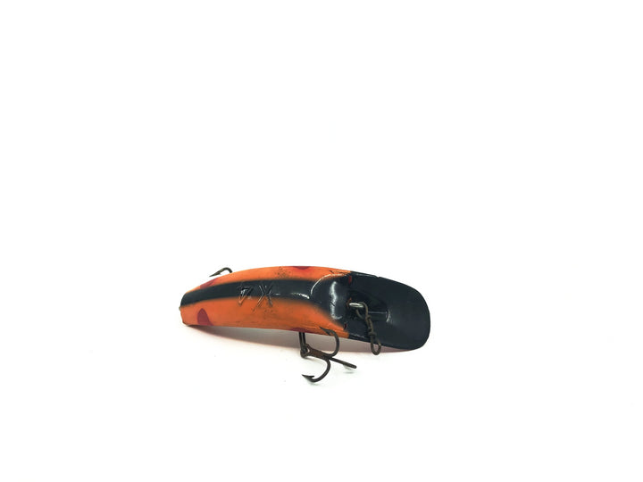 Helin Flatfish X4 OB Orange Red Tip Black Stripe Color