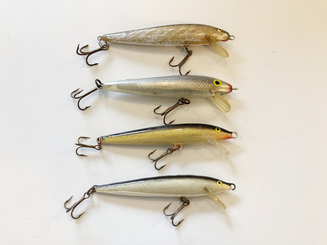 Rapala Minnows Lot of Four