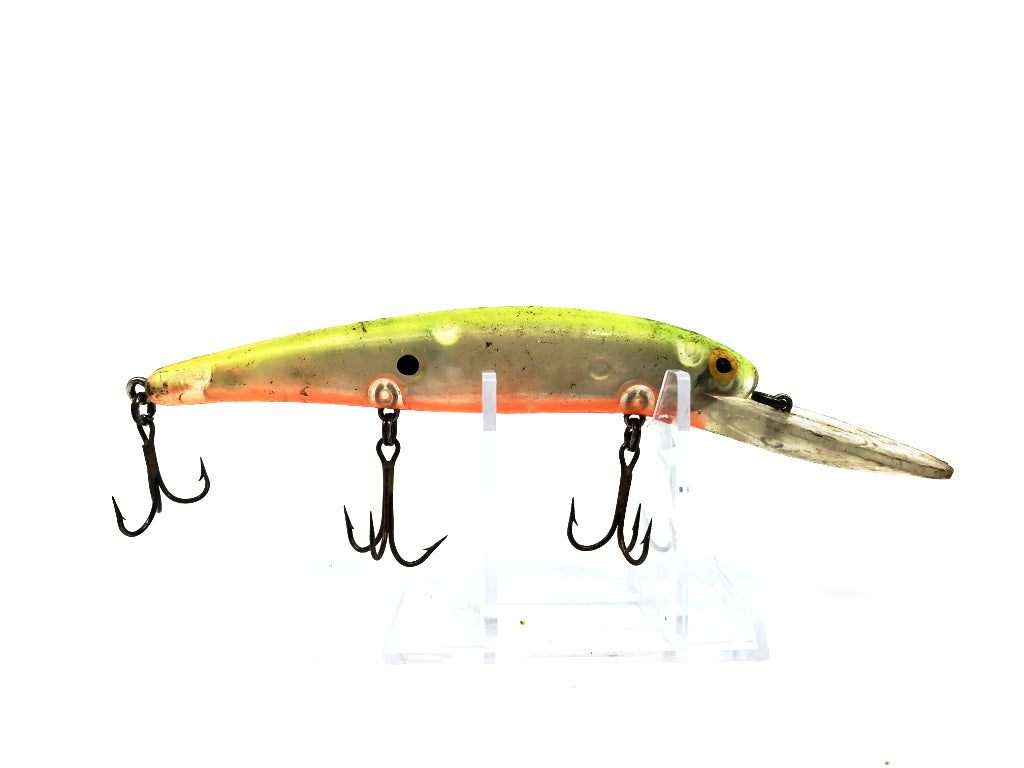 Bomber Long A 25A Green Back/Orange Belly Prism Flash Color Screwtail