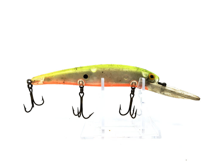 Bomber Long A 25A Green Back/Orange Belly Prism Flash Color Screwtail